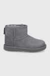 Дитячі замшеві чоботи UGG колір сірий (1856888) Дитячі замшеві чоботи UGG колір сірий (1856888)