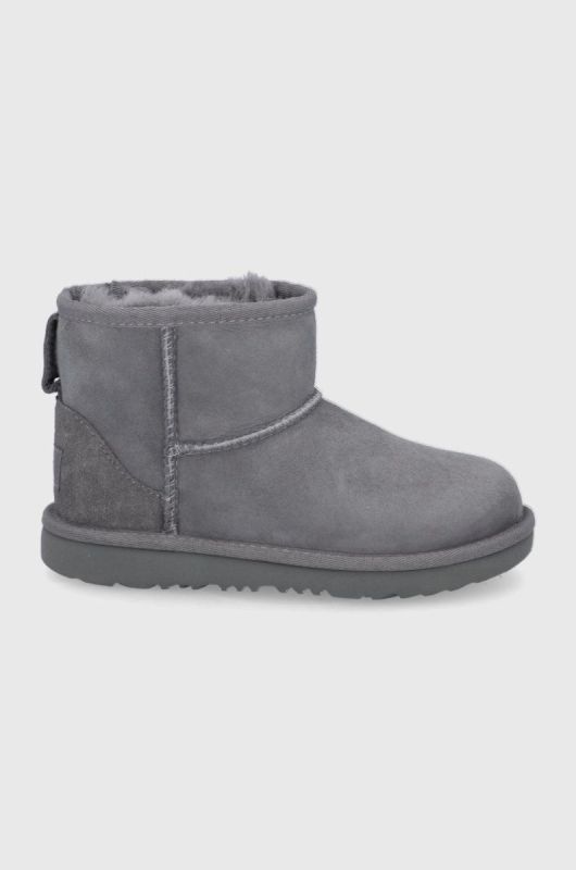 Дитячі замшеві чоботи UGG колір сірий (1856888)