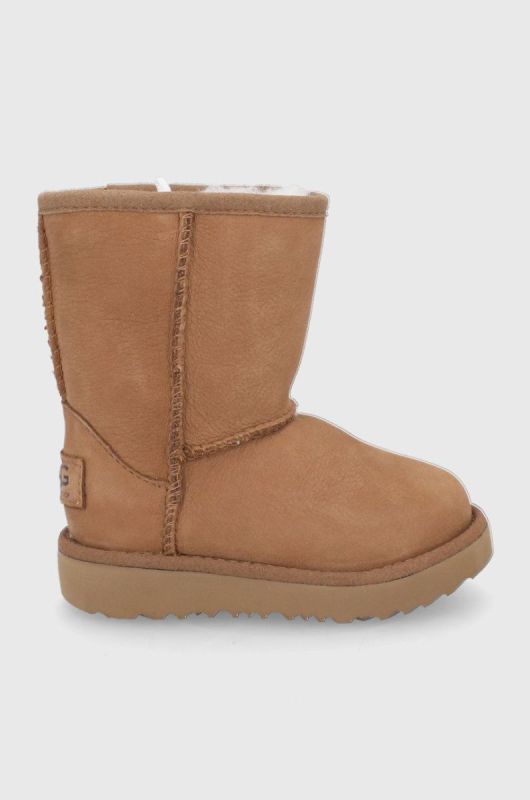 Дитячі замшеві чоботи UGG колір коричневий (1835311)