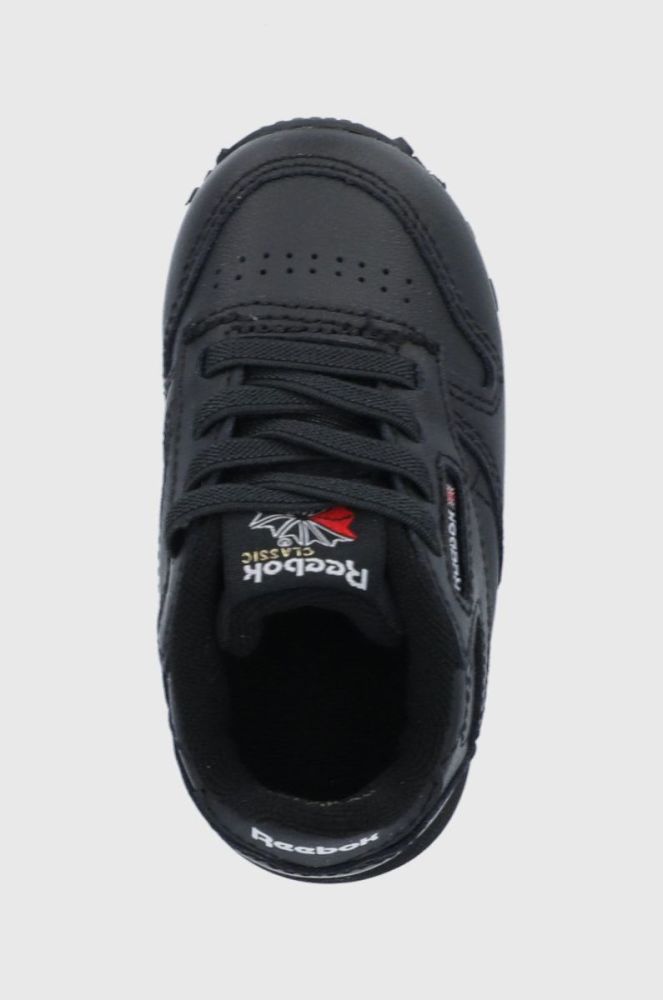 Дитячі черевики Reebok Classic FZ2094 колір чорний фото 4