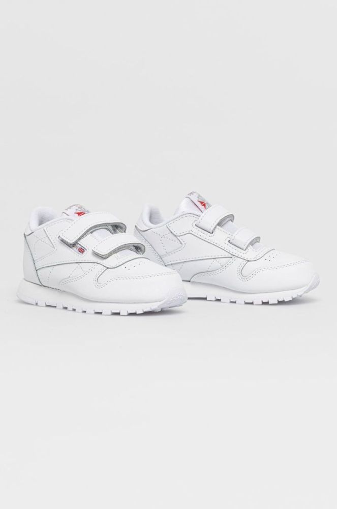 Дитячі черевики Reebok Classic GZ5260 колір білий фото 2
