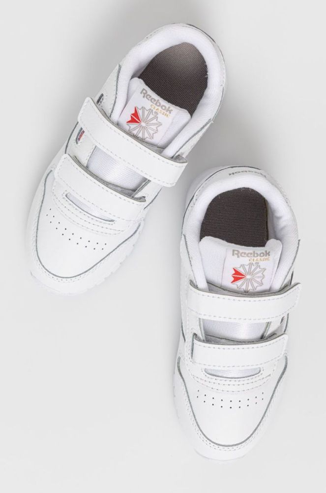 Дитячі черевики Reebok Classic GZ5260 колір білий фото 5