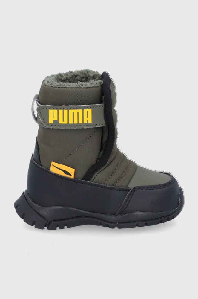 Дитячі чоботи Puma 380746 колір зелений