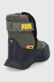 Дитячі зимові черевики Puma Puma Nieve Boot WTR AC PS колір зелений