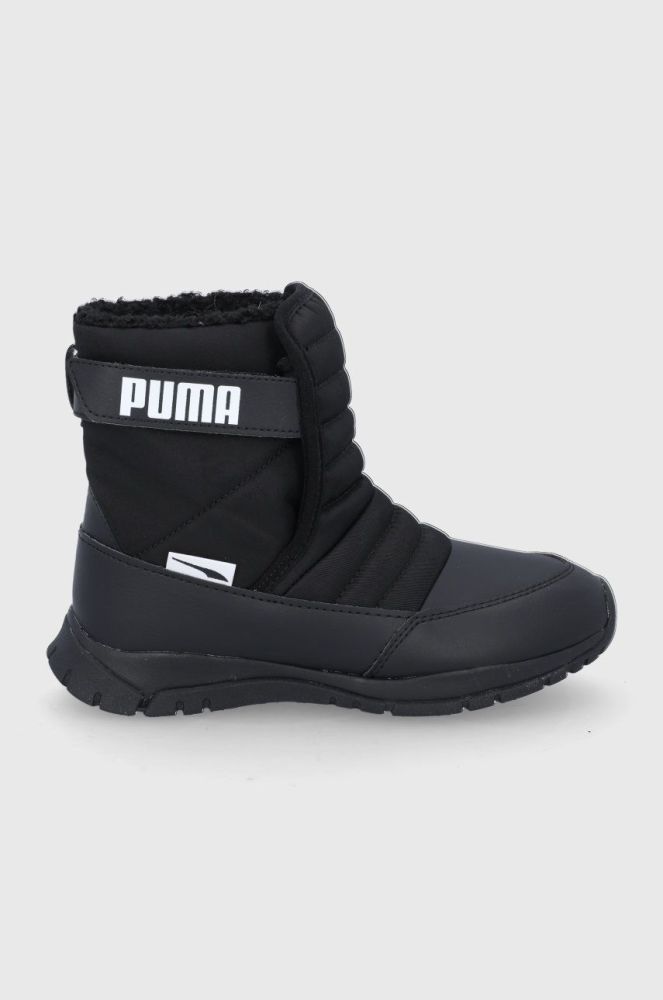 Дитячі зимові черевики Puma Puma Nieve Boot WTR AC PS колір чорний