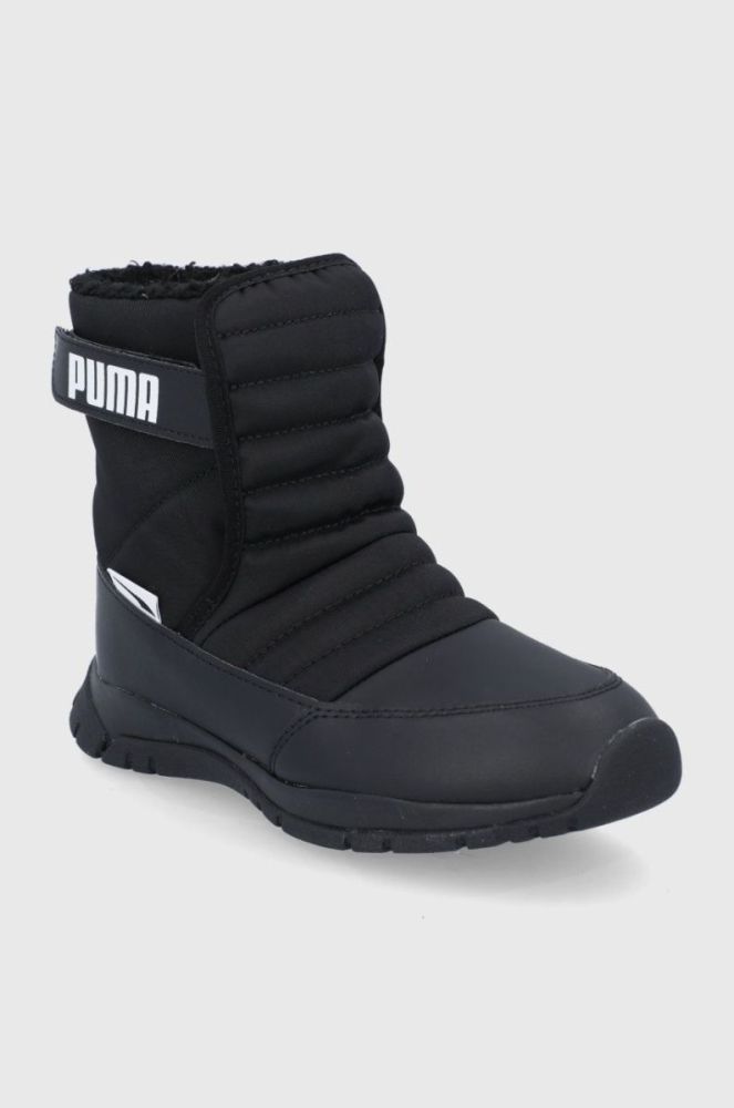 Дитячі зимові черевики Puma Puma Nieve Boot WTR AC PS колір чорний фото 2