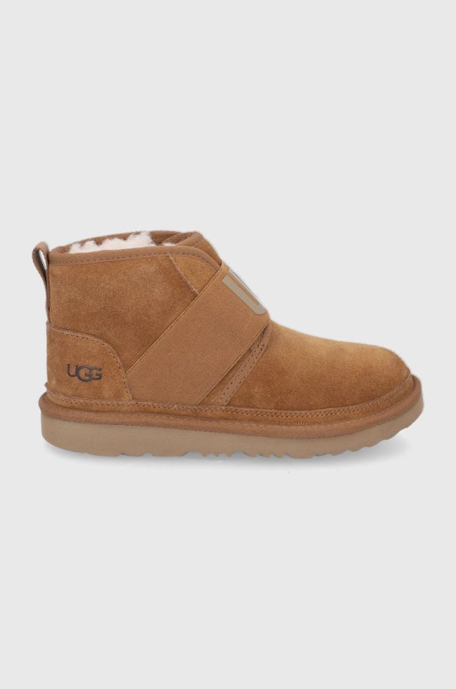 Дитячі замшеві чоботи UGG колір коричневий (1814288)