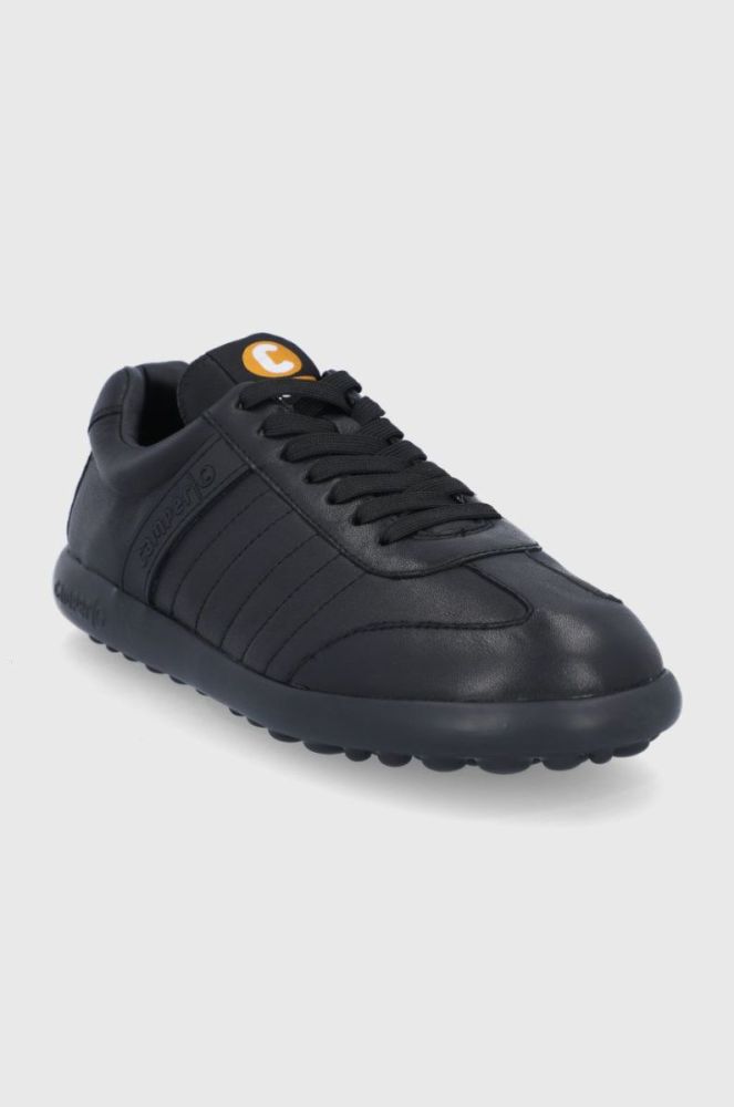 Шкіряні черевики Camper Pelotas XLF колір чорний фото 2