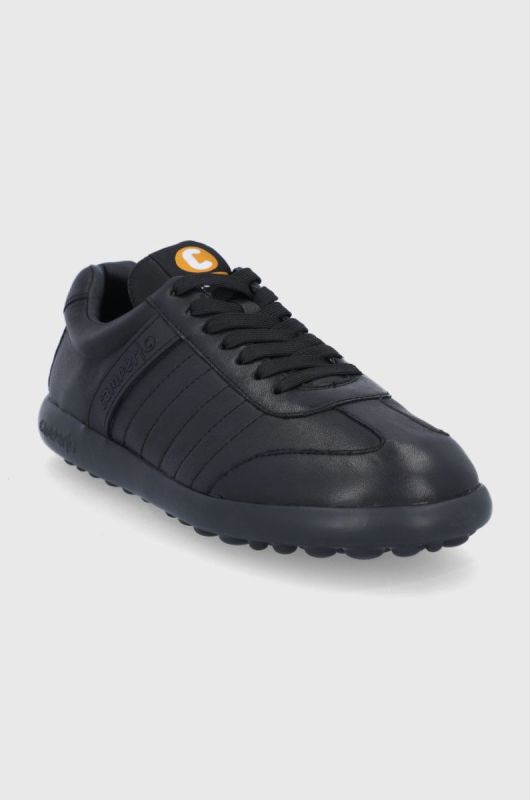 Шкіряні черевики Camper Pelotas XLF колір чорний фото 2