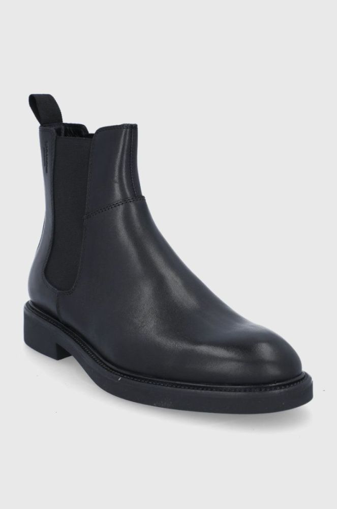 Шкіряні черевики Vagabond Shoemakers чоловічі колір чорний (1805712) фото 2