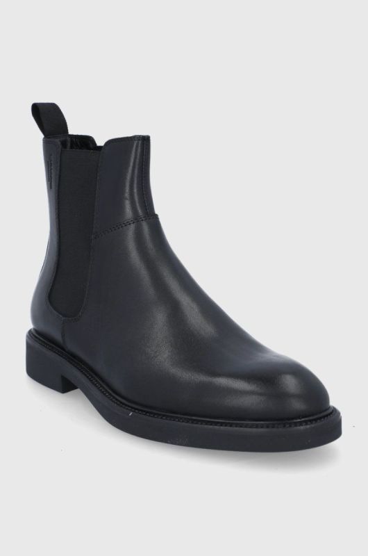 Шкіряні черевики Vagabond Shoemakers чоловічі колір чорний (1805712) фото 2