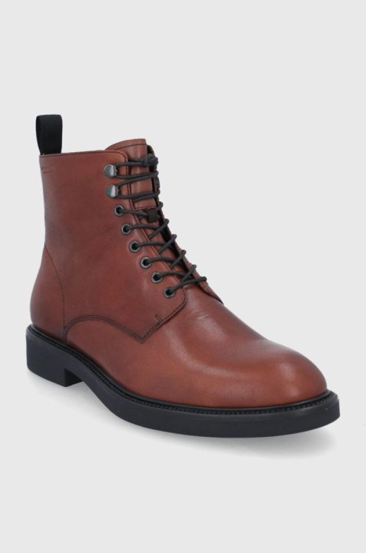 Шкіряні черевики Vagabond Shoemakers чоловічі колір коричневий (1822084) фото 2