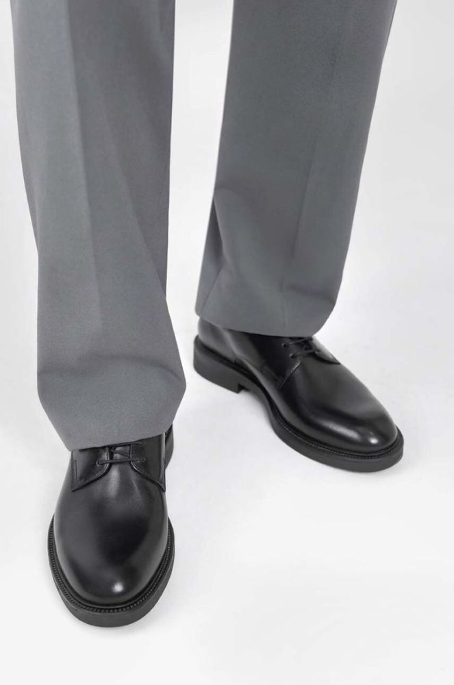 Шкіряні туфлі Vagabond Shoemakers чоловічі колір чорний (1828727) фото 6