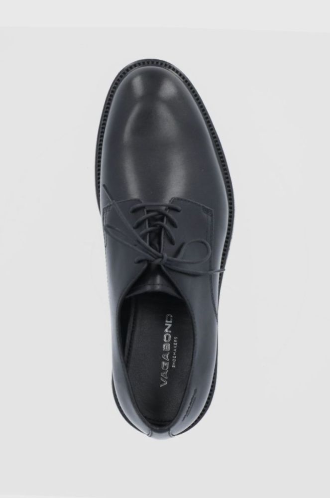 Шкіряні туфлі Vagabond Shoemakers чоловічі колір чорний (1828727) фото 4