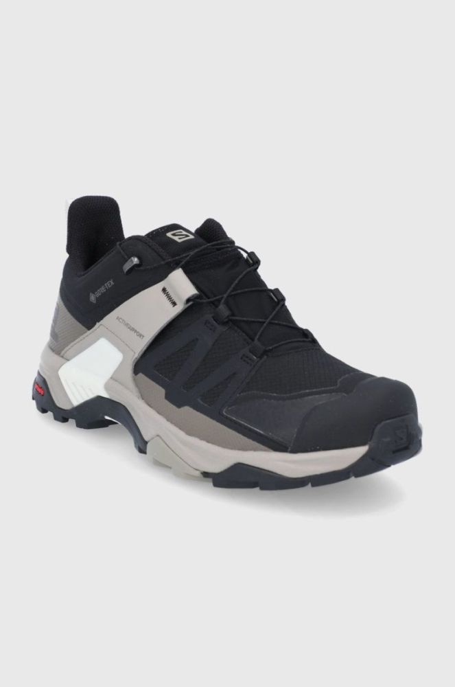 Черевики Salomon X Ultra 4 GTX чоловічі колір чорний фото 2