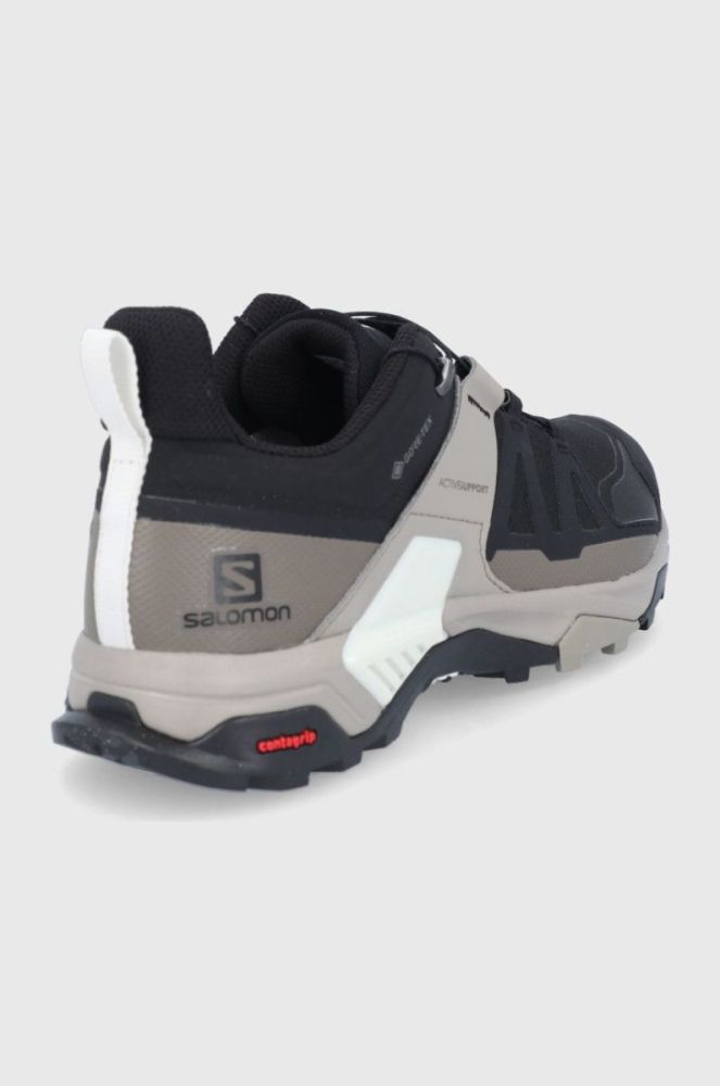 Черевики Salomon X Ultra 4 GTX чоловічі колір чорний фото 3
