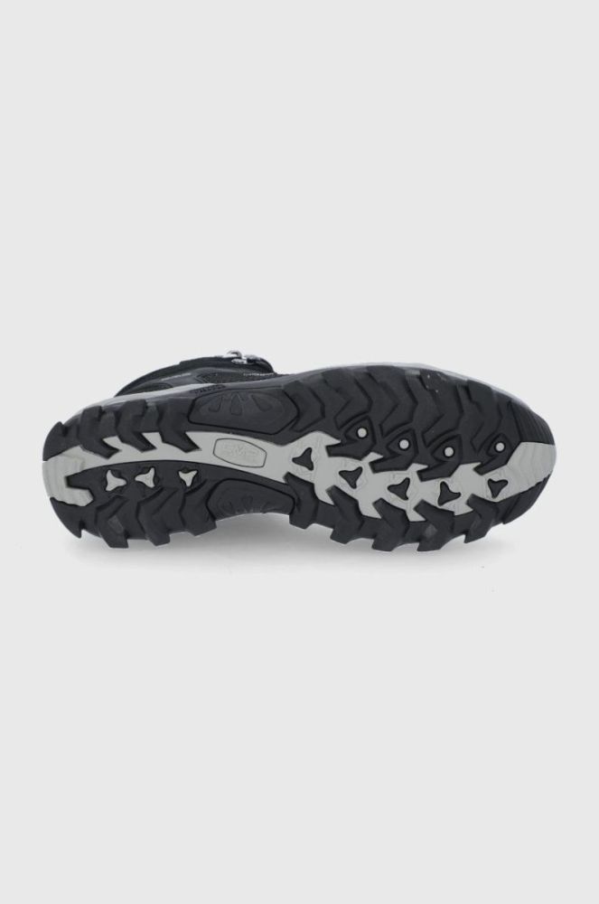 Черевики CMP rigel mid trekking shoe wp чоловічі колір чорний фото 5