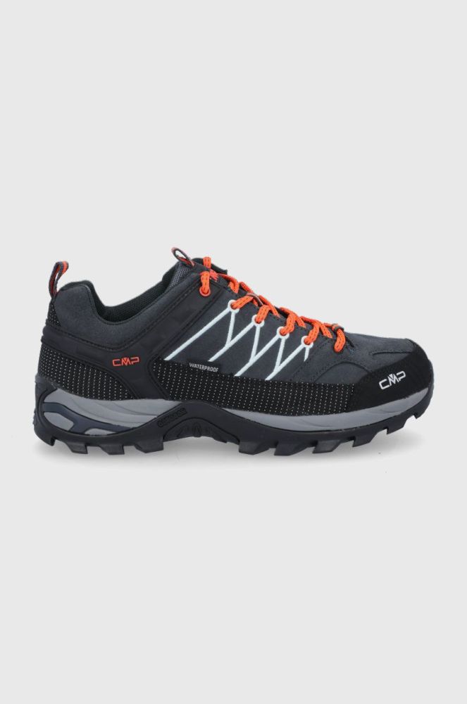 Черевики CMP rigel low trekking shoes wp чоловічі колір чорний