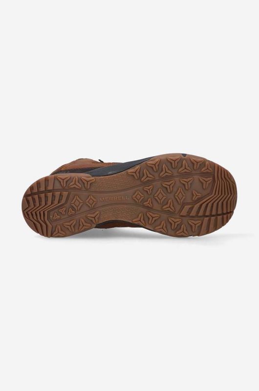 Черевики Merrell ERIE MID LTR WP чоловічі колір коричневий фото 2