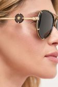 Сонцезахисні окуляри Versace жіночі колір чорний (1813002)