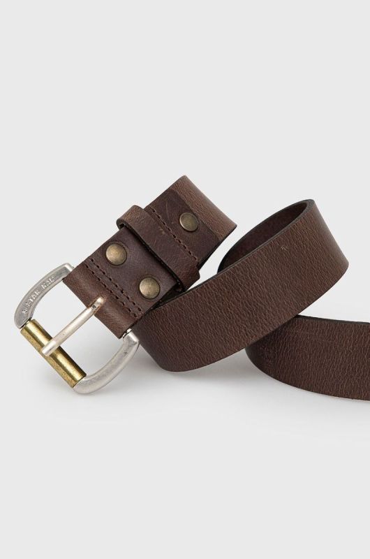 Ремінь G-Star Raw чоловічий колір коричневий фото 2