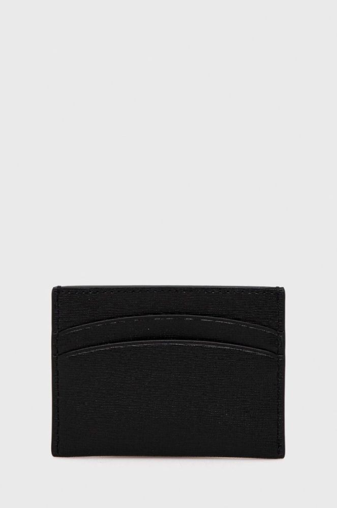 Шкіряний гаманець Tory Burch жіночий колір чорний (1682328) фото 3