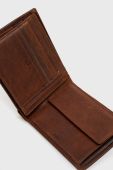 Шкіряний гаманець Joop! чоловічий колір коричневий (1577527)
