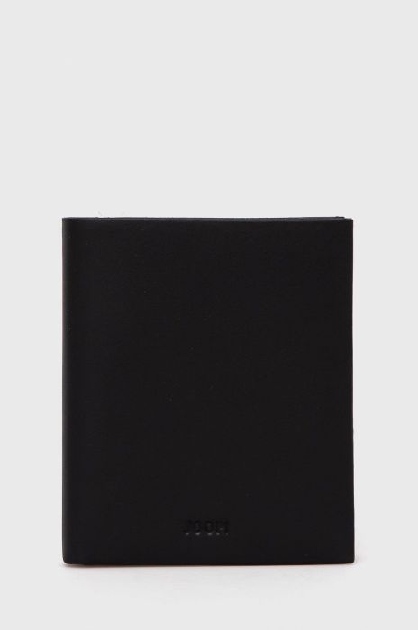 Шкіряний гаманець Joop! чоловічий колір чорний (1540297)