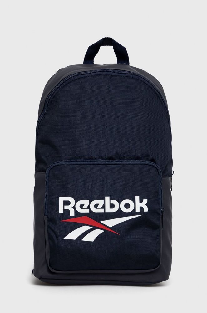 Рюкзак Reebok Classic GP0152 колір синій великий з принтом GP0152-VCN/VCN