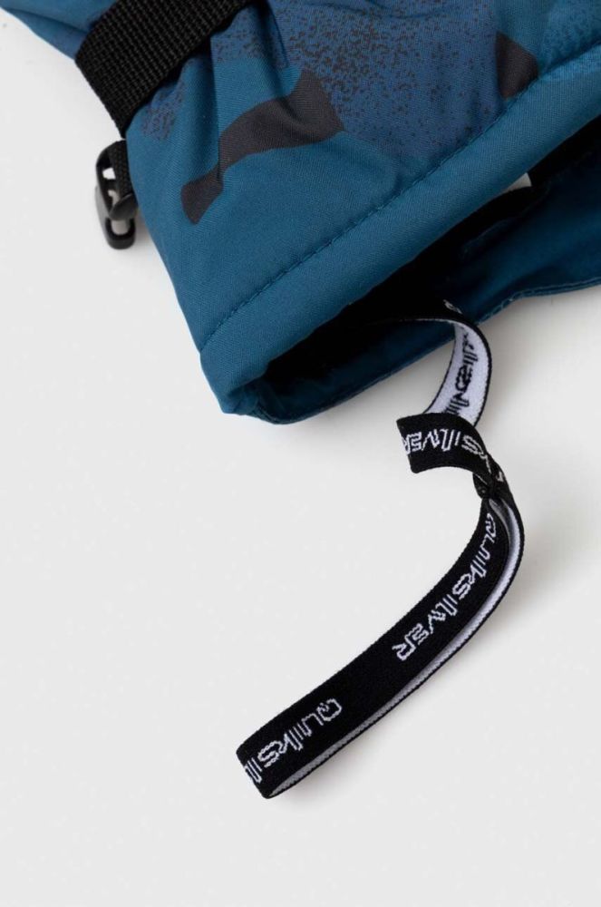 Дитячі рукавички Quiksilver колір бірюзовий фото 3