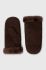 Замшеві рукавички UGG жіночі колір коричневий (3581640)