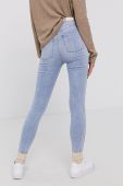 Джинси Only Keily жіночі висока посадка колір блакитний