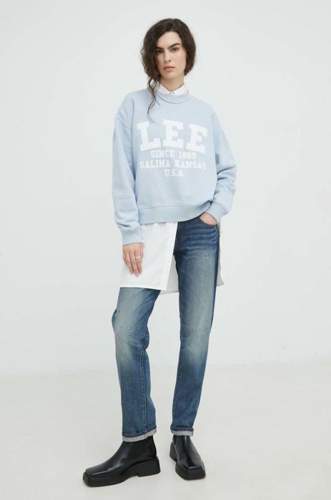 Джинси G-Star Raw Kate жіночі середня посадка колір блакитний (2832552) фото 2