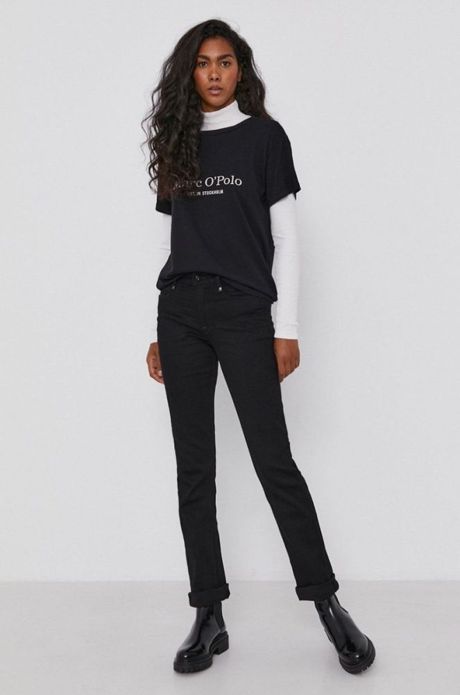 Джинси G-Star Raw Noxer жіночі колір чорний фото 2