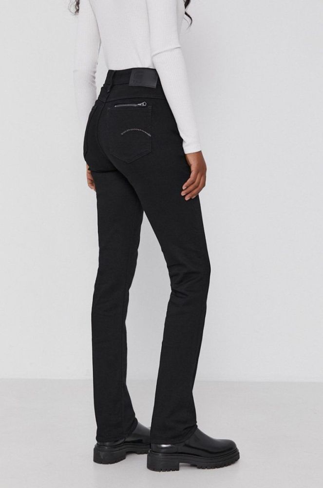 Джинси G-Star Raw Noxer жіночі колір чорний фото 3