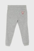 Дитячі штани Guess колір сірий гладке (1534770)