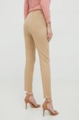 Штани Guess жіночі колір коричневий однотонні (2436328)