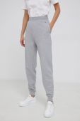 Штани Tommy Hilfiger жіночі колір сірий гладкі