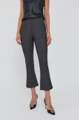 Штани Patrizia Pepe жіночі колір чорний облягаюче середня посадка (1699225)