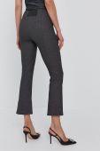 Штани Patrizia Pepe жіночі колір чорний облягаюче середня посадка (1699225)