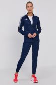Штани adidas Performance GM4495 жіночі колір синій з аплікацією