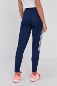 Штани adidas Performance GM4495 жіночі колір синій з аплікацією