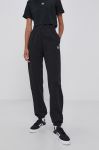 Штани adidas Originals жіночі колір чорний гладкі H06629-BLACK Штани adidas Originals жіночі колір чорний гладкі H06629-BLACK
