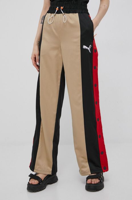 Штани Puma Title Nine 532498 жіночі колір чорний візерунок