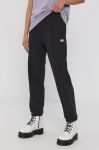 Dickies - Штани DK0A4XLTBLK-BLACK колір чорний