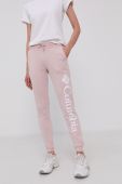 Штани Columbia жіночі колір рожевий з принтом