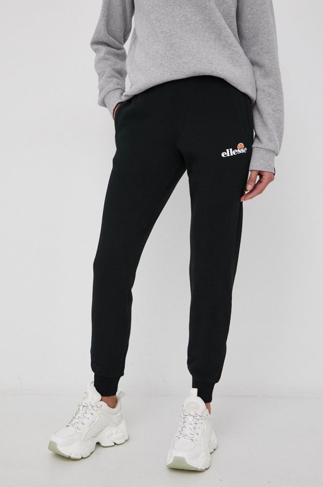 Штани Ellesse жіночі колір чорний меланж SGK13652-011