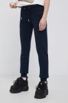 Штани Superdry жіночі колір синій однотонні Штани Superdry жіночі колір синій однотонні