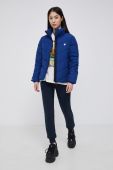 Штани Superdry жіночі колір синій однотонні
