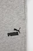 Дитячі штани Puma 587038 колір сірий з принтом